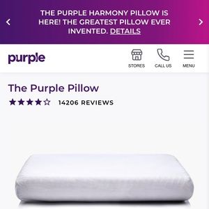 The Purple® Pillow- cooling & support (2 avail)
